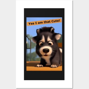 Yes, I am that cute! Posters and Art